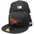 Baltimore Orioles New Era Cooperstown Series 59Fifty Fitted Hat - Black, Orange, White