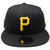 Pittsburg Pirates New Era Basic 9Fifty Snapback Hat - Black, Yellow