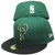 Milwaukee Bucks New Era Basic 59Fifty 2Tone Fitted - Green, Black, Beige