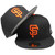 San Francisco Giants New Era Custom 02 WS 59Fifty Fitted - Black, Orange, White