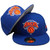 New York Knicks New Era Basic Official 59Fifty Fitted Hat - Royal, Orange, White