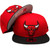 Chicago Bulls New Era Basic 2-tone 9Fifty Snapback - Red, Black, White