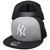 New York Yankees 00 WS KIDS Custom Snapback - Black, Gray, White
