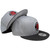 Toronto Raptors 2-Tone New Era 9Fifty Snapback - Gray, Black, White