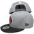 Toronto Raptors 2-Tone New Era 9Fifty Snapback - Gray, Black, White
