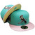 St. Louis Cardinals Busch Stadium Custom NE Fitted - Mint Green, Pink, Yellow