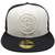 Brooklyn Nets New Era Tonal 2-Tone 59Fifty Fitted - Black, Cream, Gray