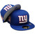 New York Giants New Era Banner Side 59Fifty Fitted - Royal, White, Red