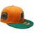 Florida Marlins 10th Ann Custom New Era 59Fifty Fitted - Orange, Kelly, Red