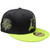 Florida Marlins 10 Ann. Custom NE 59Fifty Fitted - Black, Neon Green, White