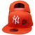 NY Yankees 00 WS Rose New Era Custom Snapback - Orange, Red, Green