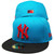 New York Yankees 61 WS Custom NE 59Fifty Fitted - Light Blue, Black, Red