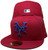 New York Yankees 33 WS Custom NE 59Fifty Fitted - Burgundy, Royal, Gold
