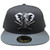 Oakland Athletics Custom NE 59Fifty Fitted - Graphite, Medium Gray, White