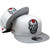 Sugar Skull Custom New Era 9Fifty Snapback - White, Gray, Black, Red