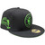 Brooklyn Nets Custom New Era 59Fifty Fitted - Black, Lime, Electric Green