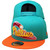 Philadelphia Phillies 96 ASG Custom NE 9Fifty Snapback - Teal, Orange, Yellow