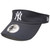 New York Yankees New Era Basic Team OSFM Visor - Navy, White