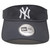 New York Yankees New Era Basic Team OSFM Visor - Navy, White