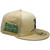 Tampa Bay Rays New Era Raffia Front 59Fifty Fitted - Vegas Gold, Green, Multi