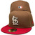 St. louis Cardinals New Era Harvest 59Fifty Fitted - Lt. Brown, Red, Beige