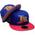 Tampa Bay Rays 10 Season Custom New Era Fitted - Royal, Infrared, Gold