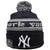 New York Yankees New Era Marquee Knit Hat - Navy, White, Gray