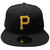 Pittsburgh Pirates New Era 2004 Official Fitted Hat - Black, Gold, Gray