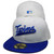 Minnesota Twins 50 Seasons Custom New Era Fitted - Cream, Royal, Silver