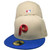 Philadelphia Phillies 'Patterson' Custom New Era Fitted - Vegas Gold, royal, Red