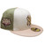 New York Yankees New Era Thermal Front Edition Fitted - Cream, Green, Peach