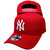 New York Yankees Custom New Era 5 Panel 9Forty Adjustable - Red, White