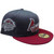 St. Louis Cardinals Custom New Era 59Fifty Fitted - Graphite, Burgundy, Silver