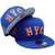 New York Mets New Era City Connect 9Fifty Snapback - Royal, Orange, White