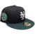 New York Mets Custom New Era 59Fifty Fitted - Black, Green, Glow White