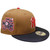 New York Yankees 75th WS Custom New Era 59Fifty Fitted - Brown, Black, Red