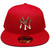 New York Yankees Metal Badge Custom New Era 59Fifty Fitted - Red, Gold, Bronze