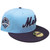 New York Mets 50th Ann. Custom NE 59Fifty Fitted - Sky Blue, Navy, White