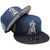 Anaheim Angels 50th Ann. Custom NE 59Fifty Fitted - Light Navy, Black, Silver