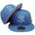 New York Yankees Custom New Era 59Fifty Fitted - Indigo Blue, White, Gray