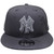 New York Yankees NE Pop Outline 9Fifty Snapback - Graphite, Black, Gray