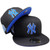 New York Yankees 27 Champs Custom New Era Fitted - Black, Royal, Silver