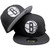 Brooklyn Nets 2024 New Era Official 59Fifty Fitted Hat - Black, White, Gray