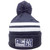 New York Yankees 2024 AL Champs New Era Pom Beanie - Navy, White