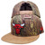 Chicago Bulls New Era Camo Sneaker Pin 9FIFTY Snapback - Tan, Red, Green