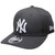New York Yankees New Era M-Crown 9FORTY Snapback - Black, White, Gray