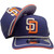 San Diego Padres Vintage Rope A-Frame Snapback - Navy, Orange, Cream