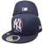 New York Yankees Kids New Era Neon Sign 59Fifty Fitted - Navy, White, Pink