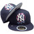 New York Yankees Kids New Era Neon Sign 59Fifty Fitted - Navy, White, Pink
