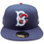 Brooklyn Cyclones New Era 2025 MiLB 59Fifty Fitted - Light Navy, White, Red